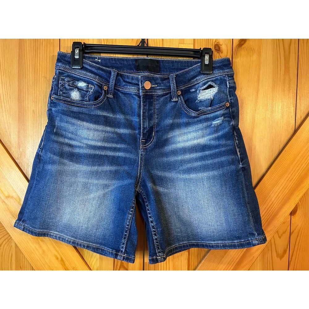 Buckle Black fit no. 256 distressed denim shorts